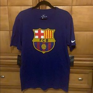 Men’s official FC Barcelona t shirt - NWT - Large